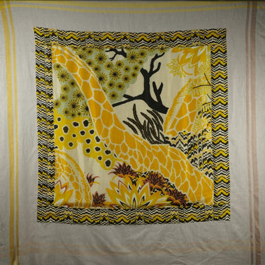 Zīmola "AHMADDY" zīda un kokvilnas lakats  140x140 cm