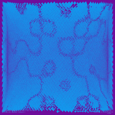 Zīmola "MULTIPOLAR" Dabīgā satīna  lakats 43x43cm