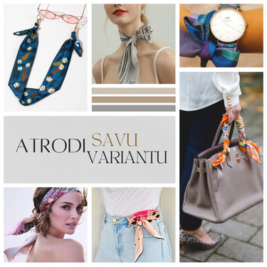 Zīda lenta "Leopards V"