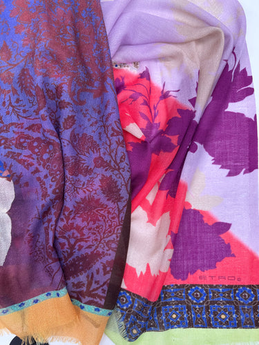 Zīmola "ETRO" kašmira šalle 75x200 cm