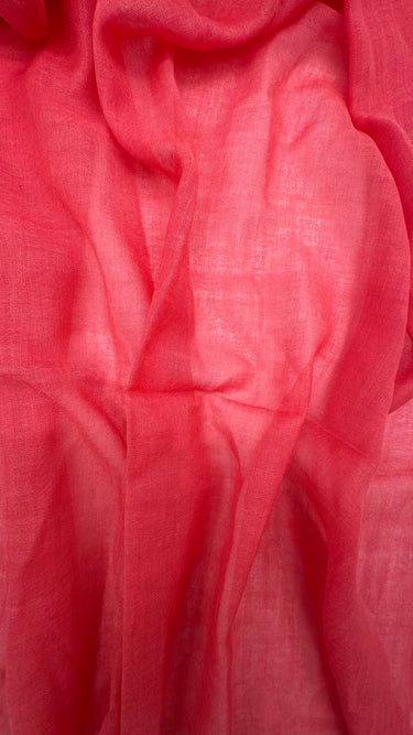 100% vienkrāsaina vilnas šalle "Arbūzs"