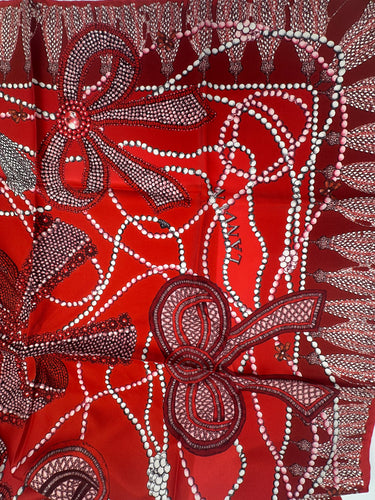 Zīmola "LANVIN" Dabīgās sarža  lakats 90x90 cm
