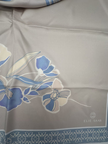 Zīmola "ELIE SAAB" Dabīgās sarža  lakats 90x90 cm