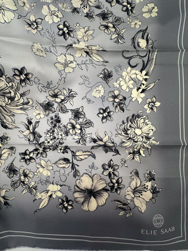 Zīmola "ELIE SAAB" Dabīgās sarža  lakats 90x90 cm