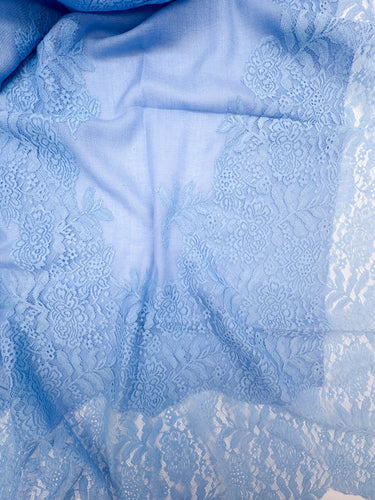 Kašmira un mežģīņu šalle "Selga"