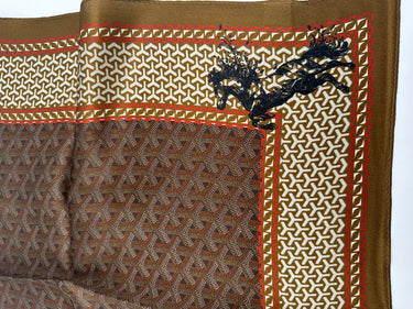 Mazais zīda kakla lakats "Hipodroms"