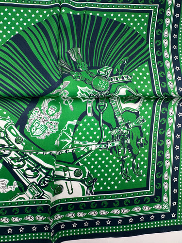 Dabīgā zīda lakats 68x68 cm  "Rodeo"