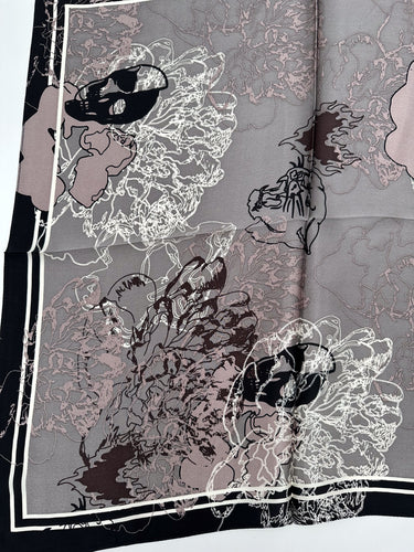 Mazais zīda kakla lakats "Tumšā puse"