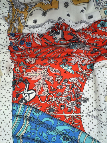 Silts kašmira un zīda lakats "Ballīte" 130 x 130cm