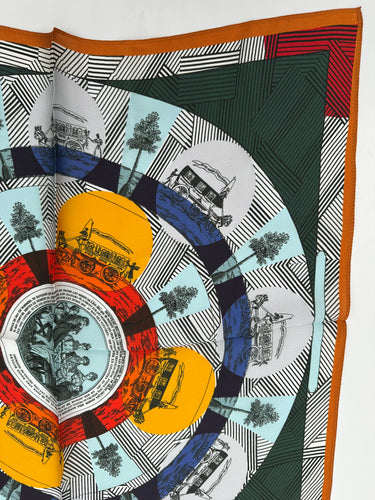 Mazais zīda kakla lakats "Renesanse"