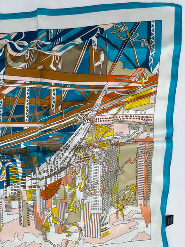 Mazais zīda kakla lakats "Kuģis"