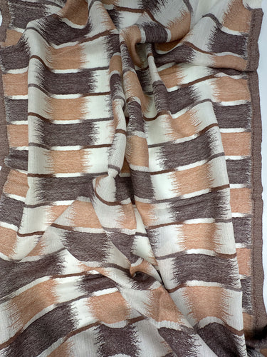 Austa IKAT raksta,  zīda un kašmira šalle