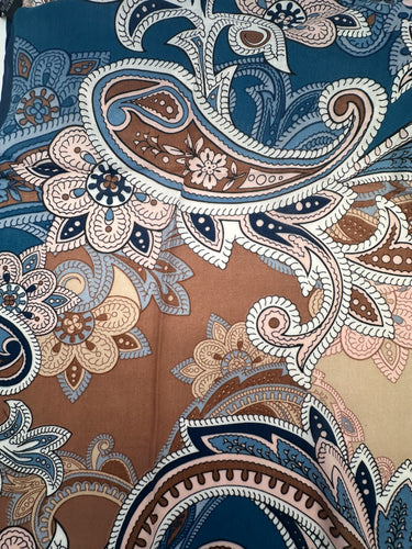 Silts kašmira un zīda lakats "Migla" 130 x 130cm