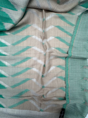 Austa IKAT raksta,  zīda un kašmira šalle