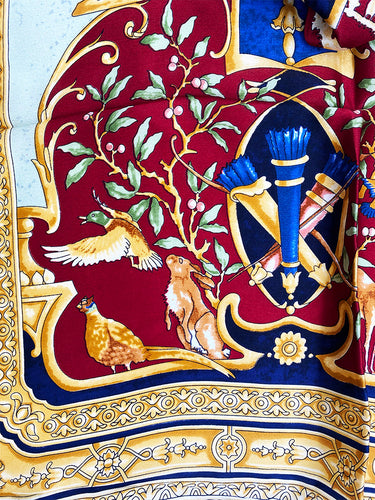 Dabīgā zīda satīna lakats 107x107 cm "Roma II "